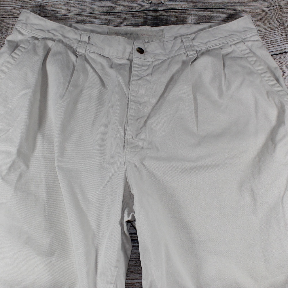 Perry Ellis Men's Khaki Casual Shorts sz 38 EUC